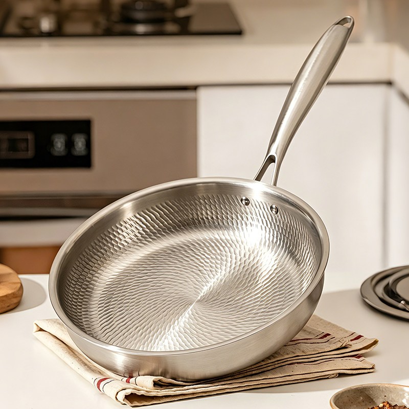 STS304 티타늄 스텐 프라이팬 무코팅 인덕션 후라이팬 24cm - 27,990원