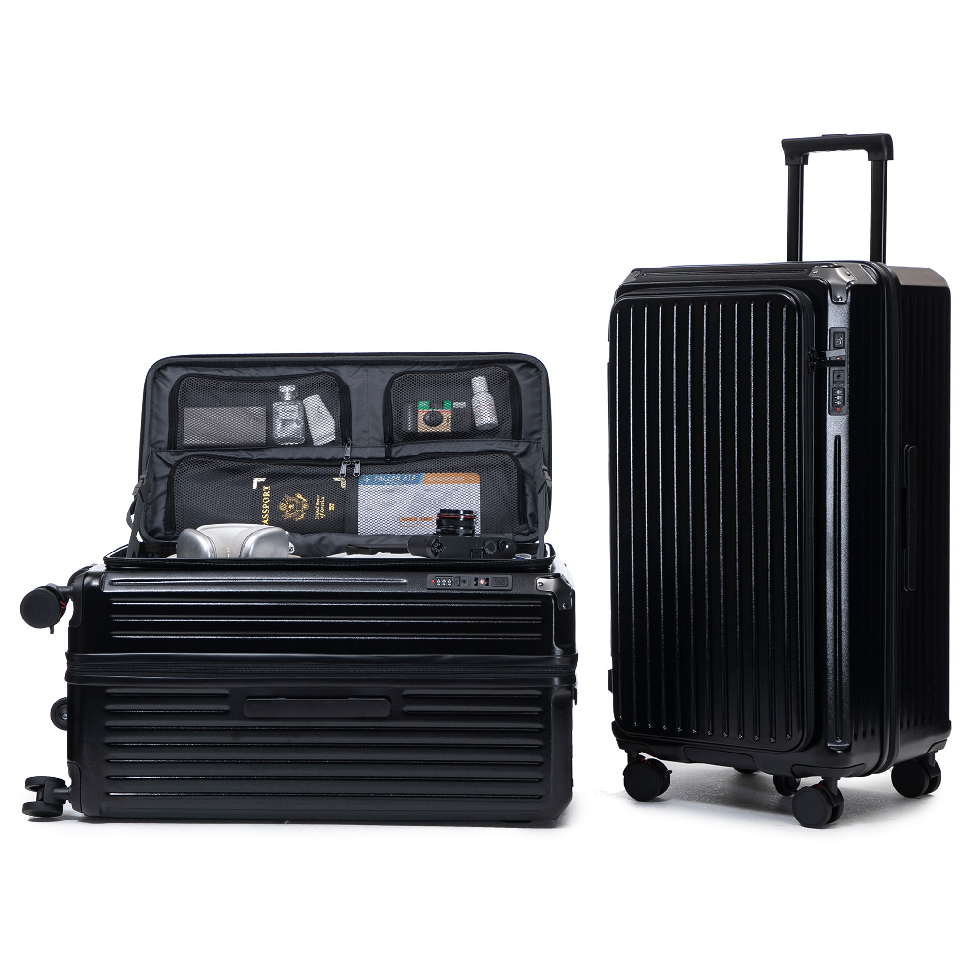 Tanit 전면오픈 대형 캐리어 26·28·30인치 소프트 확장형 USB충전 - 108,800원