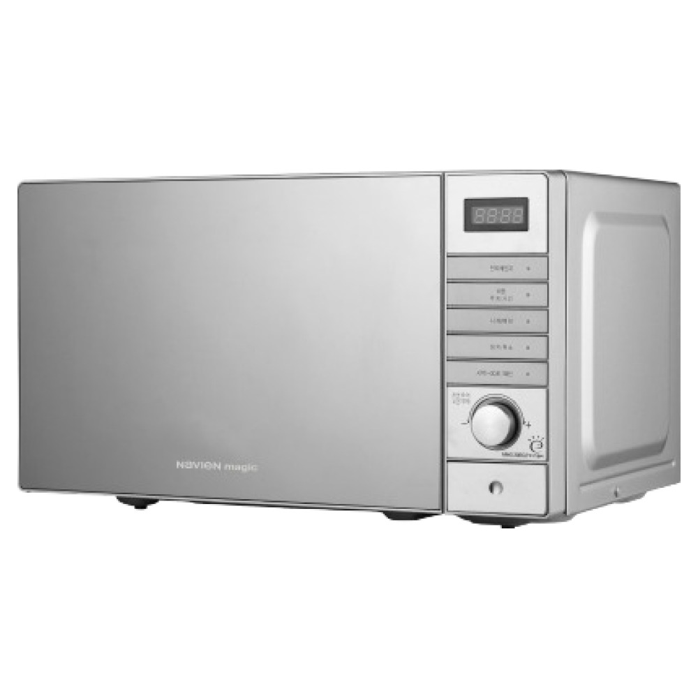 나비엔매직 전자레인지 버튼 다이얼식 실버 20L, MWR-1101ET - 82,770원
