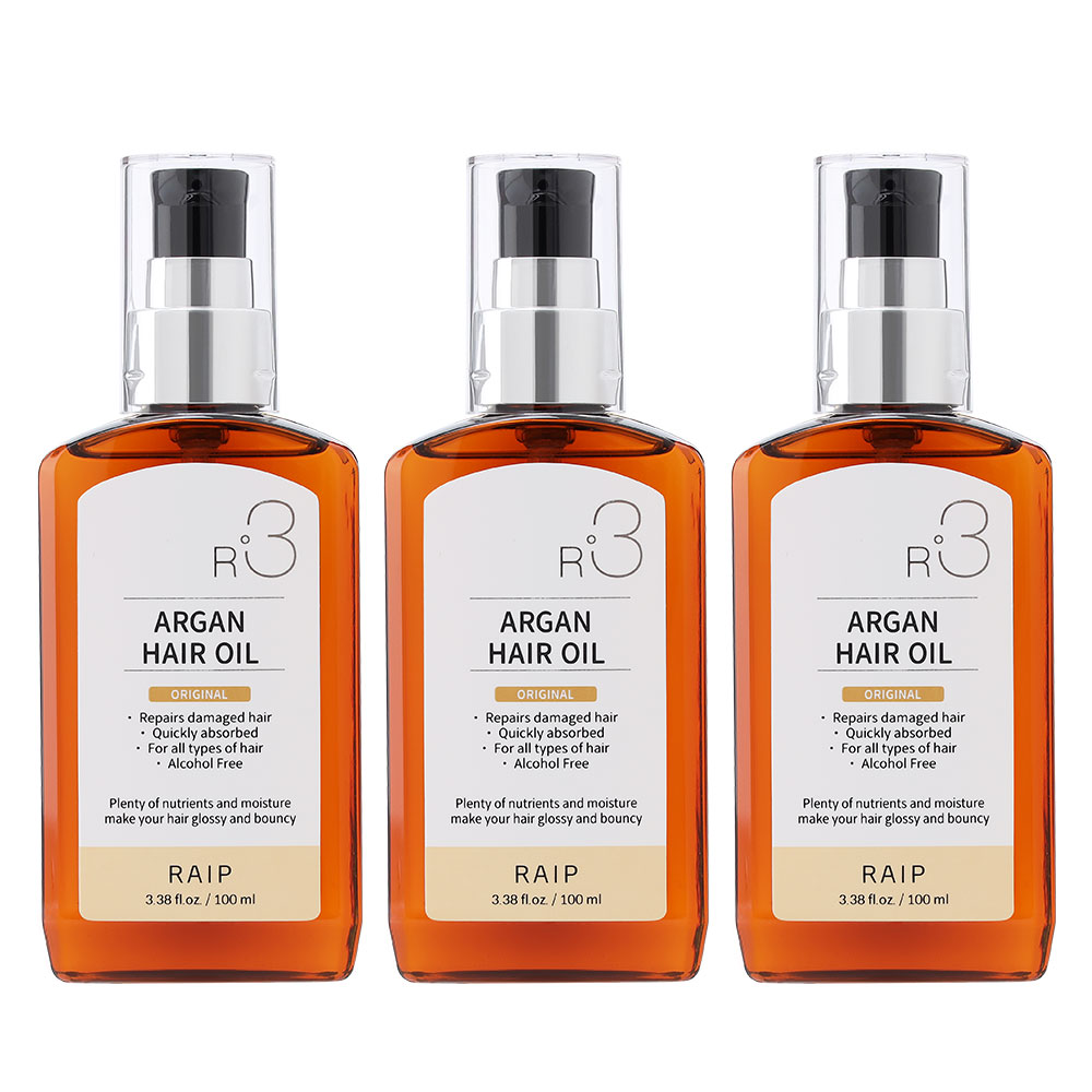 라입 R3 아르간오일 헤어에센스 오리지널, 100ml, 3개 - 19,900원