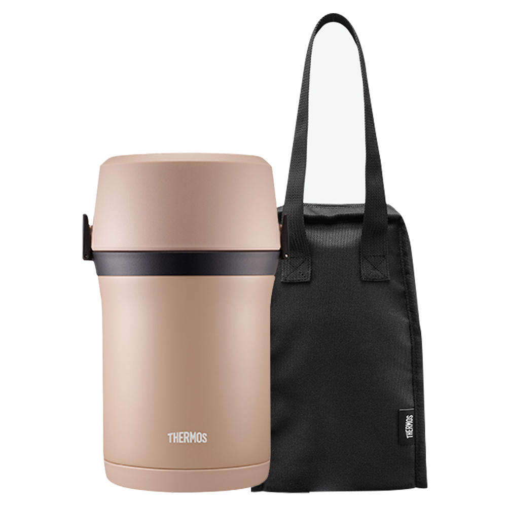 써모스 일체형 대용량 보온도시락 + 보온백 + 수저 세트 - 63,450원