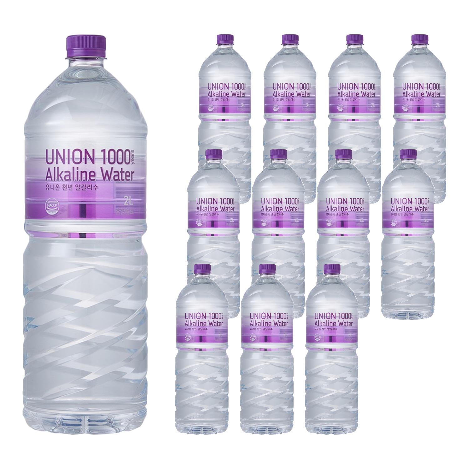 유니온천년알카리수 2L × 12개 - 18,340원