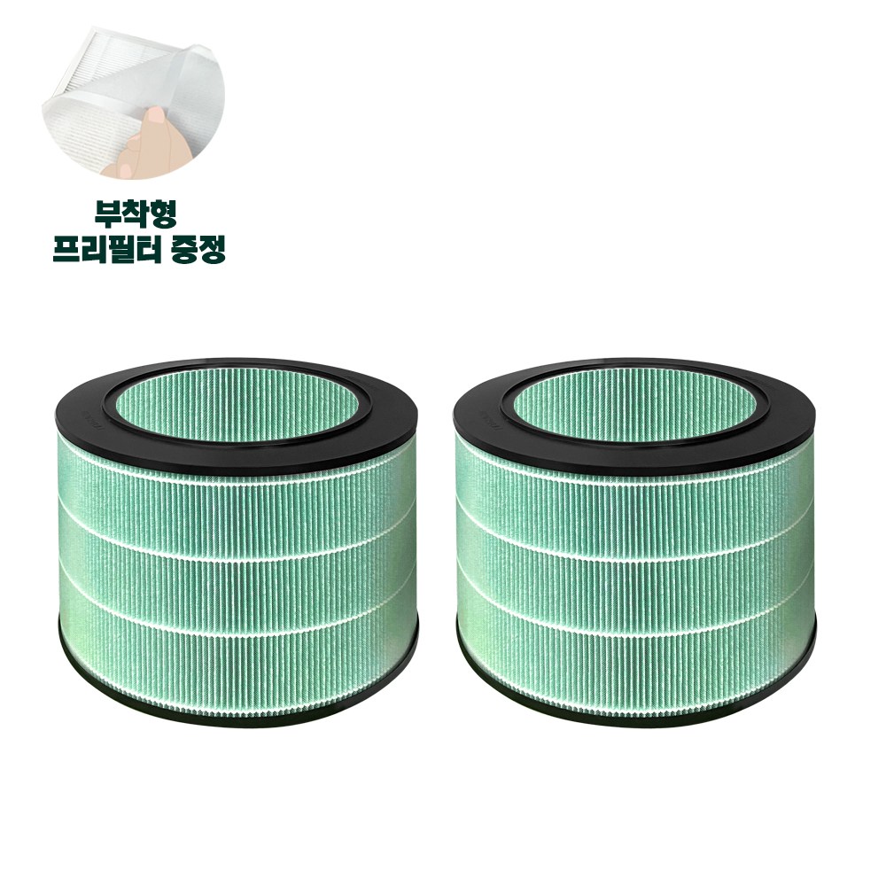 [호환] LG 공기청정기 퓨리케어 360 필터 2개 세트 AS171DWFC AS280DWFC AS281DWFC AS180DWFC AS301DWF, 1세트, 온리헤파 2개 - 29,500원