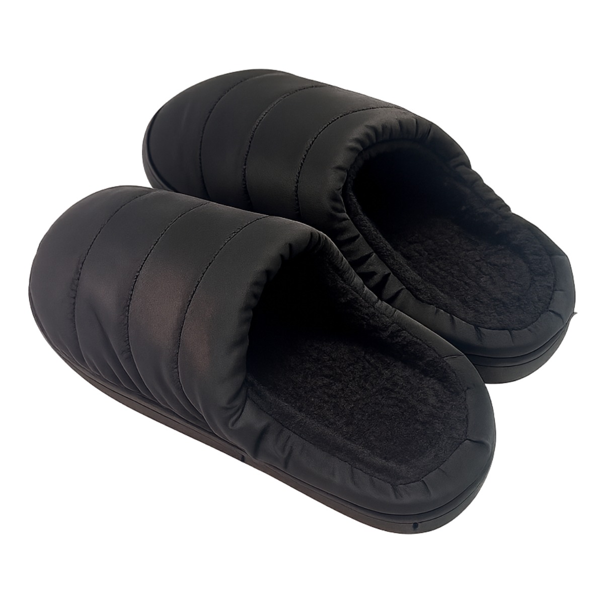 MOOMO 여성용 미끄럼방지 패딩 털 실내화 - 9,900원