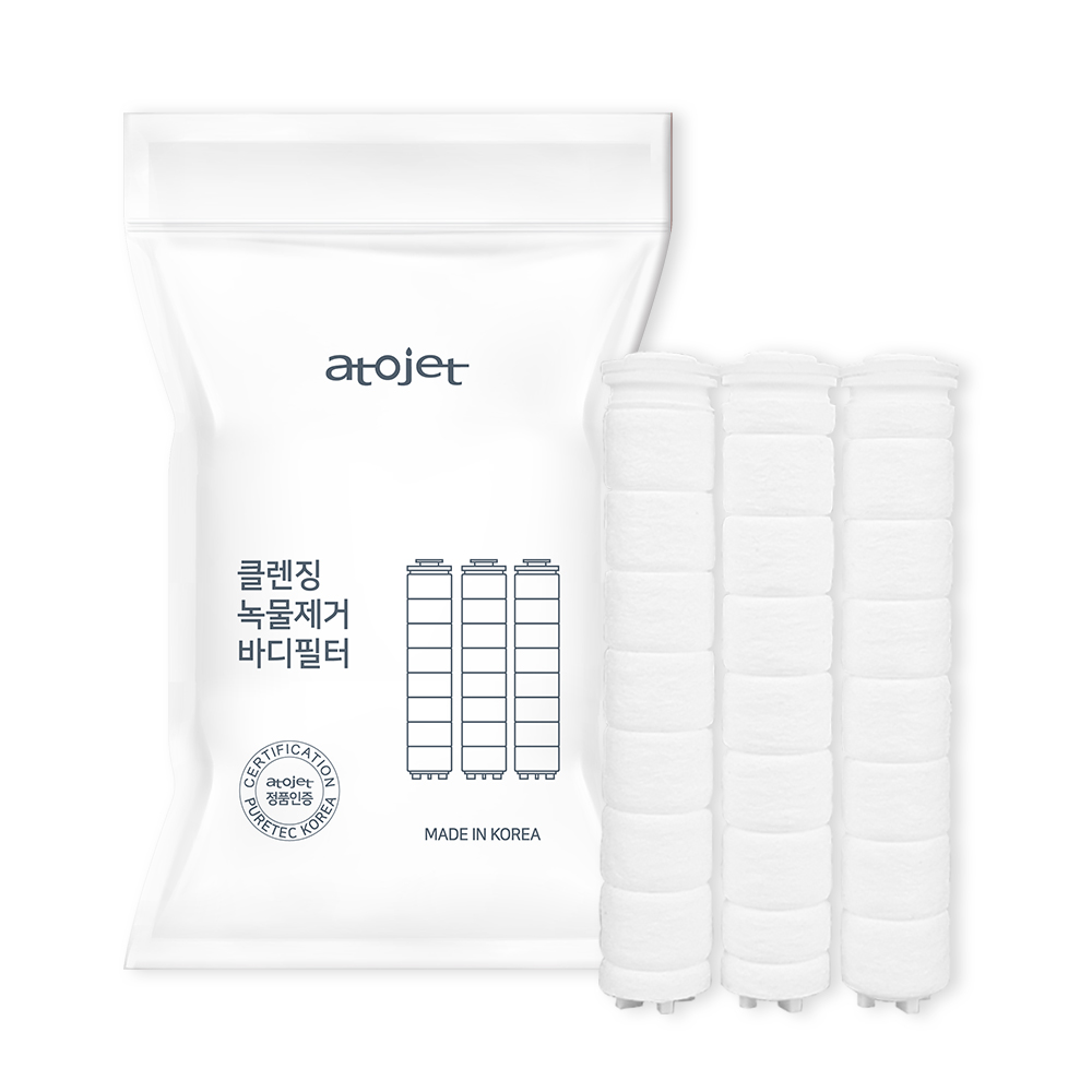 아토젯 클렌징 녹물제거 바디 리필 필터 3개입 - 8,720원