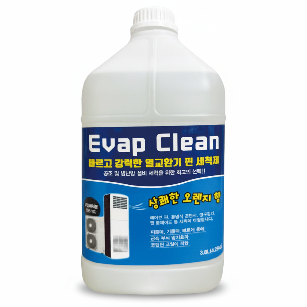 에바클린 에어컨 세척제 전문가용 곰팡이제거 특화 3.8L - 23,000원
