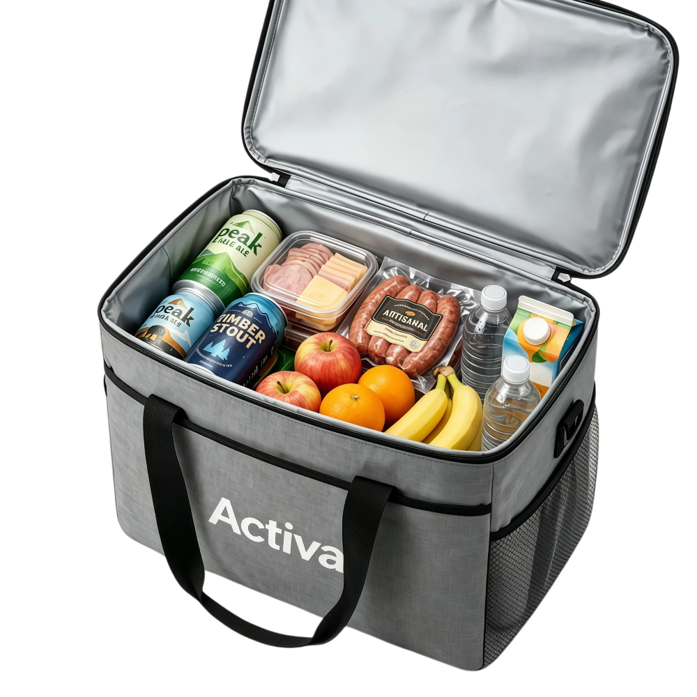 Activa 캠핑 쿨러백 아이스박스 휴대용 보냉백, 30L, 그레이 - 19,800원